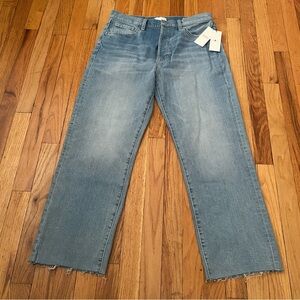 7 For all Mankind NWT Easy Straight Ankle Jeans in Flo Size 29